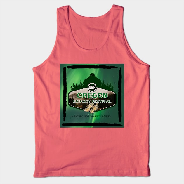 Oregon Bigfoot Festival Legend Tank Top by OregonBigfoot